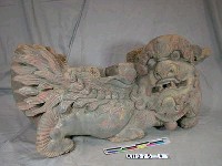 藏品(木彫獅子)的圖片